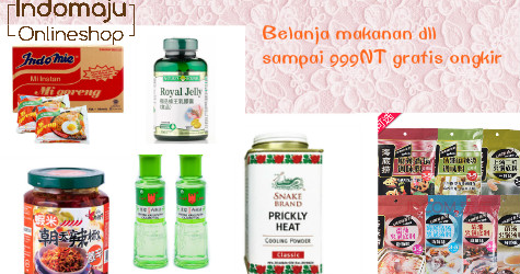 Paket makanan (Cabe, mie ins