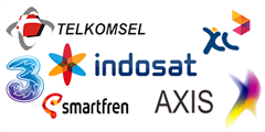 pulsa indo 50k (tel/ paket d