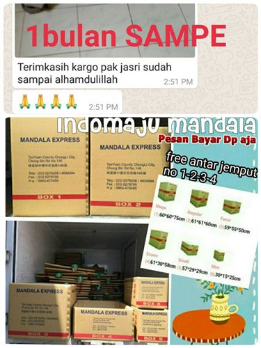 Kargo Laut ukuran nomor 1 & 