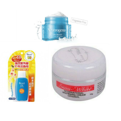 Paket Pelembab + Pemutih +  