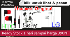 Headset Original HTC, Sony, 
